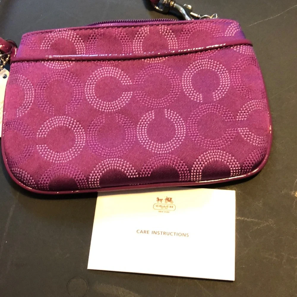 Authentic Coach wristlet
